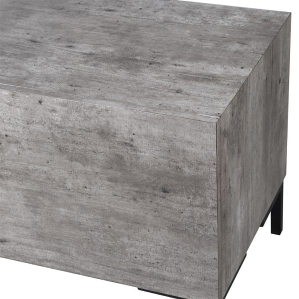 Brunswick Concrete Effect TV Media Entertainment Unit