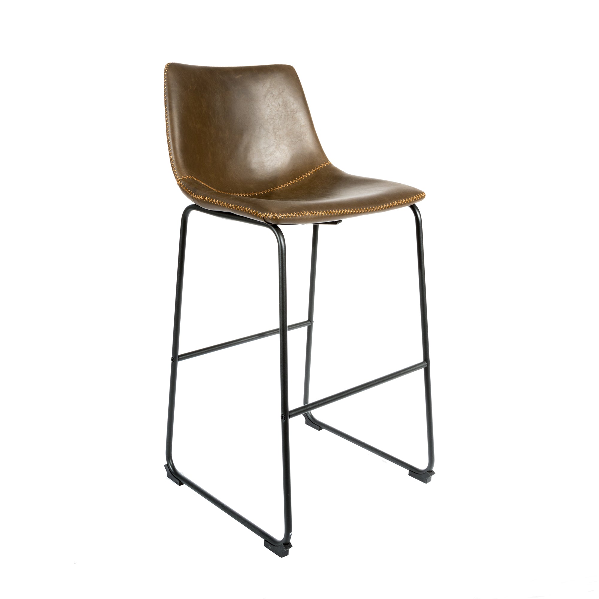 Dexter Chesnut Brown Set of Kitchen Two Bar Stools