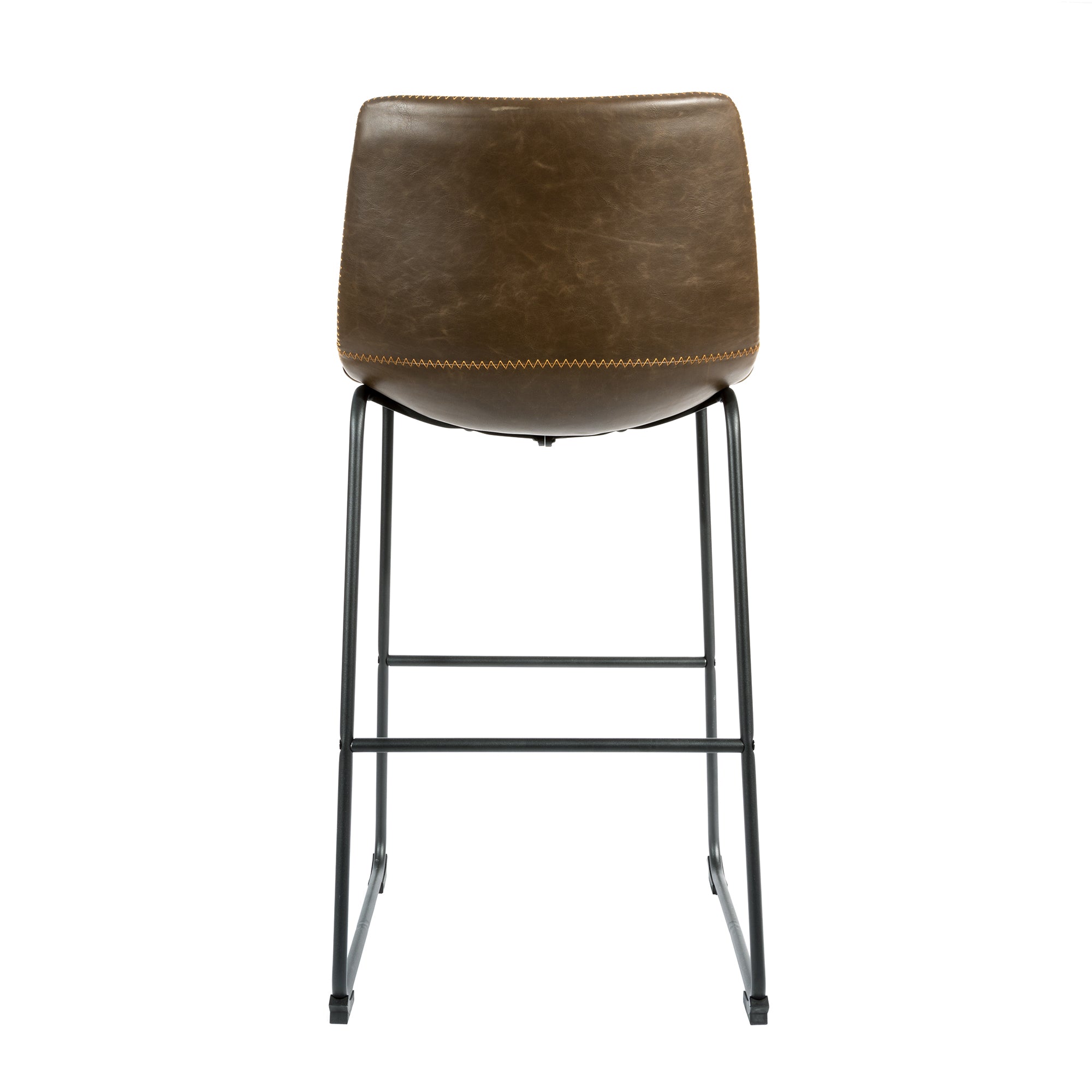 Dexter Chesnut Brown Set of Kitchen Two Bar Stools