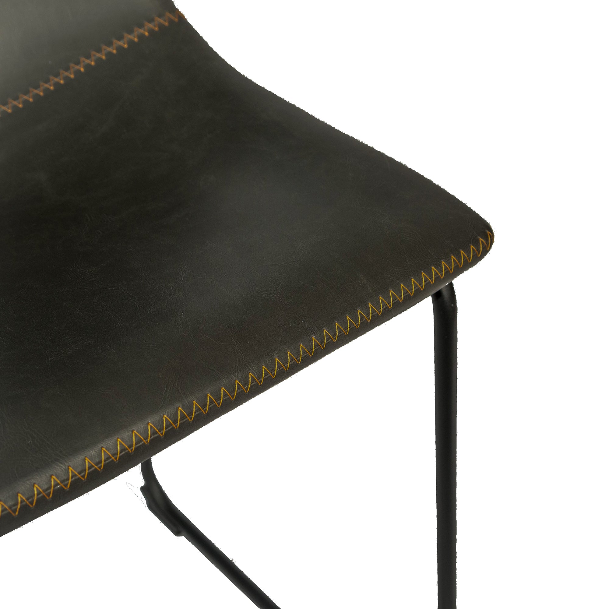 Dexter Grey Set of Two Kitchen Counter Stools