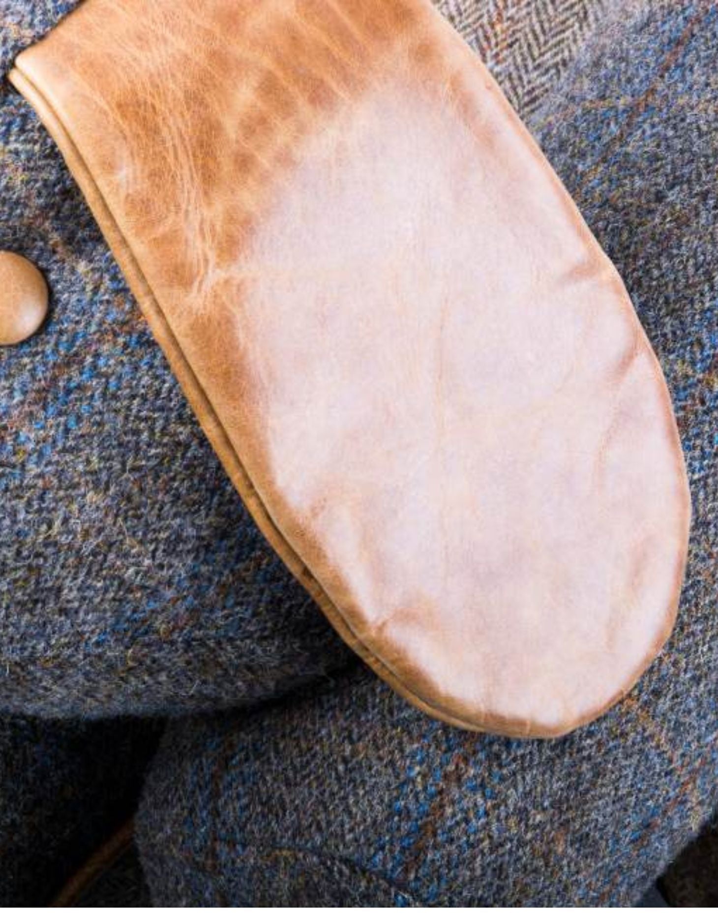 Uist Night Harris Tweed Dog Door Draught Excluder