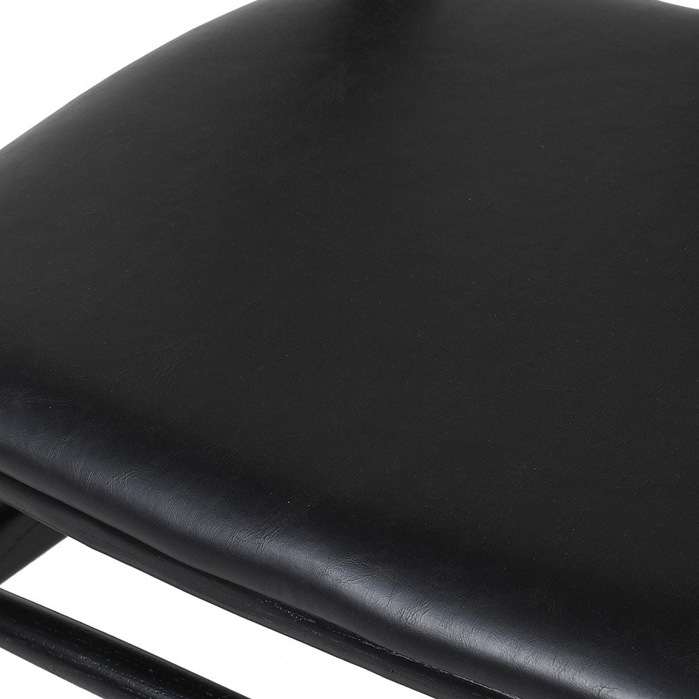 Black Open Back Chair