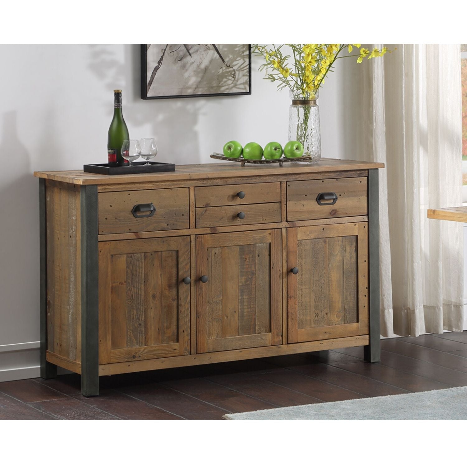 Harringay Reclaimed Wood Sideboard - The Orchard Home and Gifts