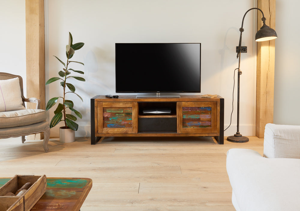 Shoreditch Widescreen Television Cabinet - The Orchard Home and Gifts
