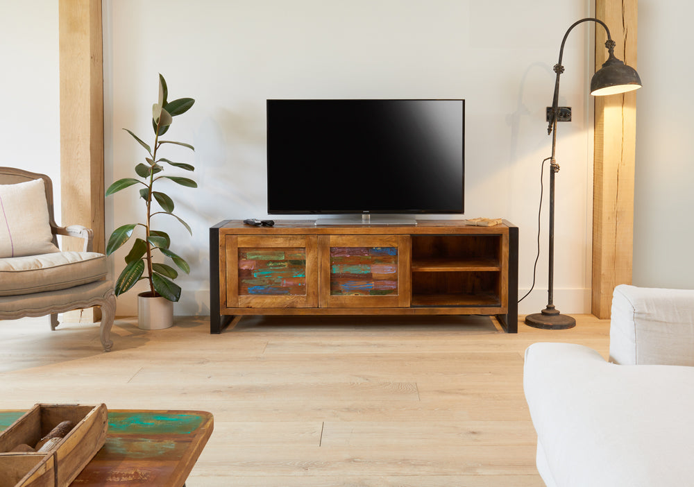 Shoreditch Widescreen Television Cabinet - The Orchard Home and Gifts