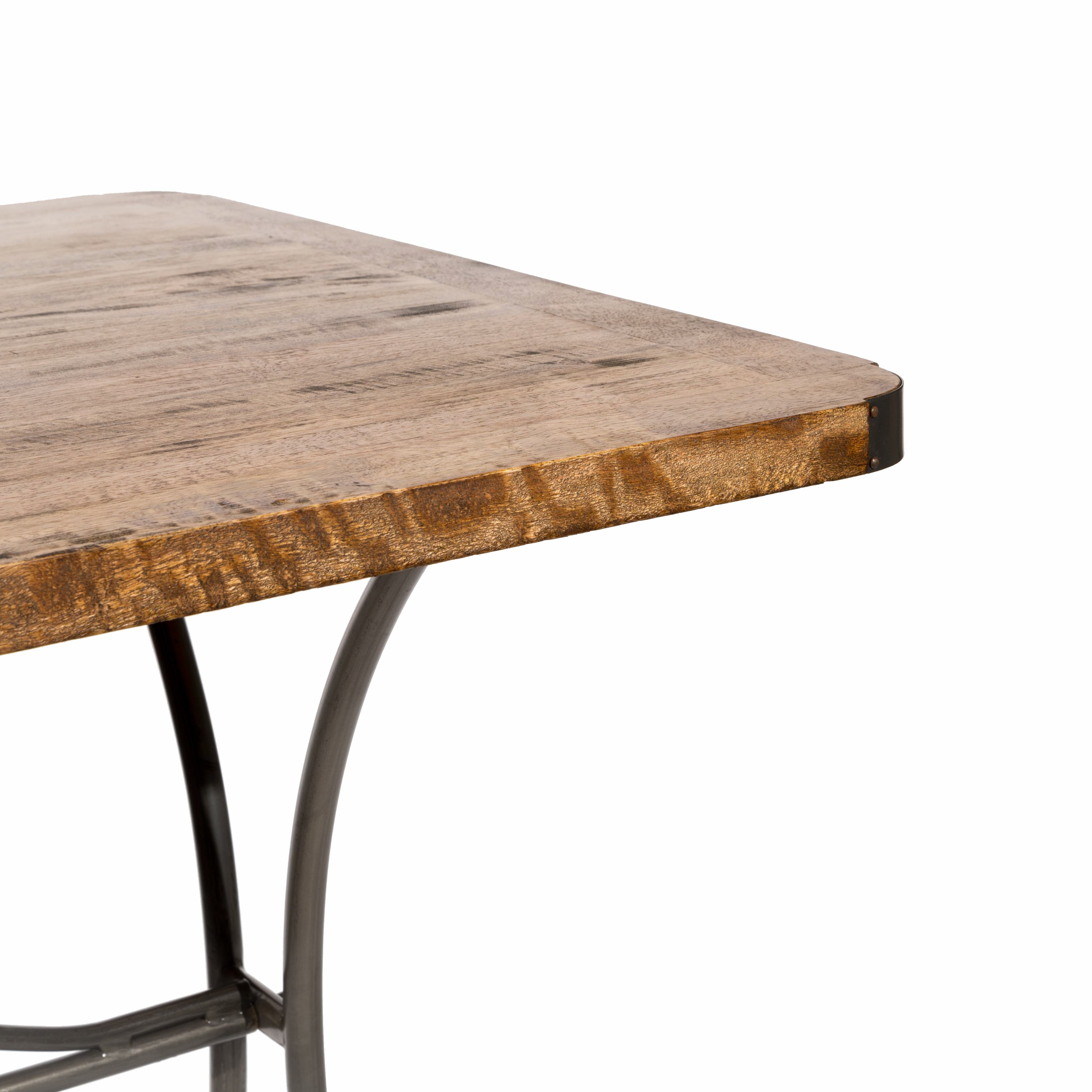 Industrial Vintage Rectangular Bistro Dining Table