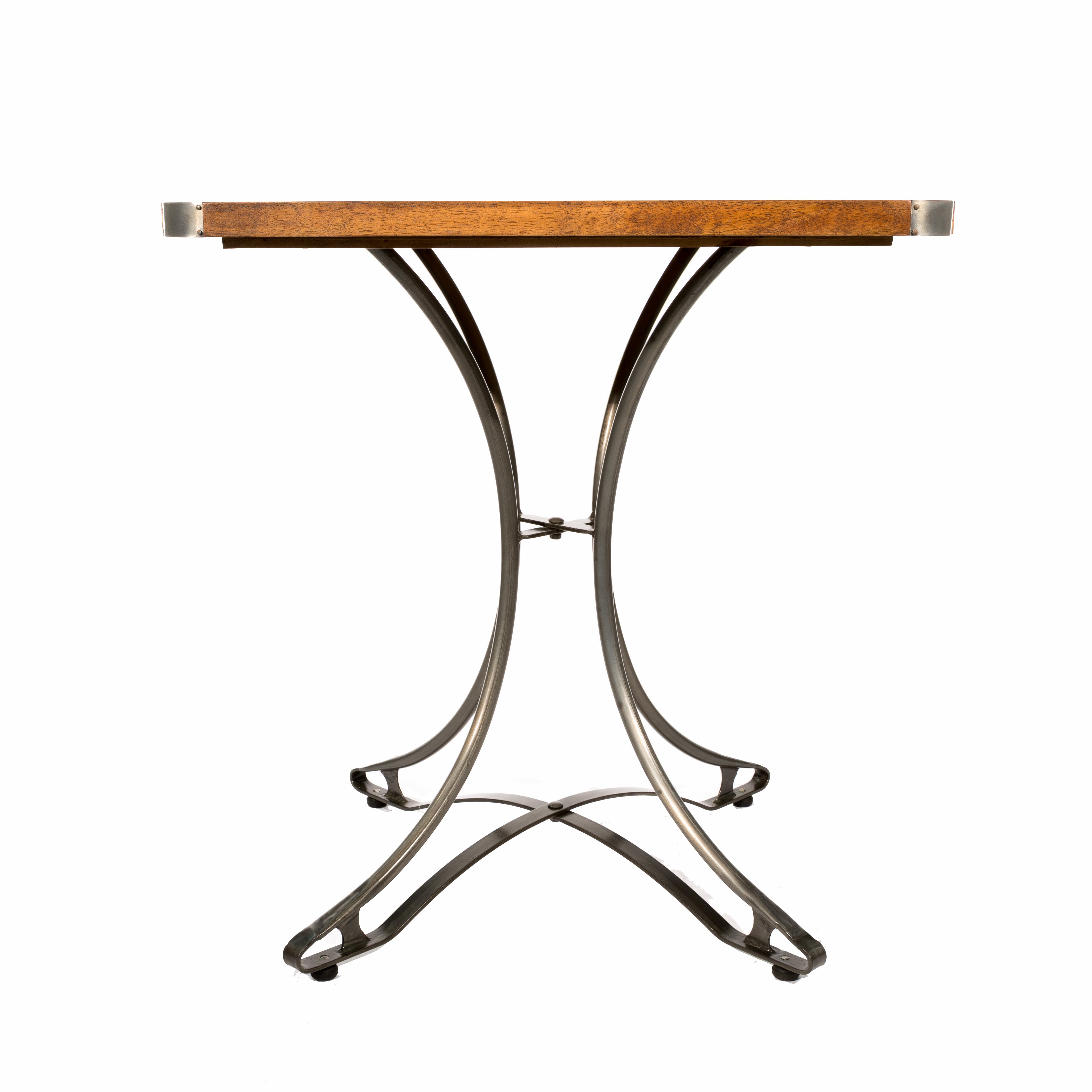 Industrial Vintage Square Bistro Café Table