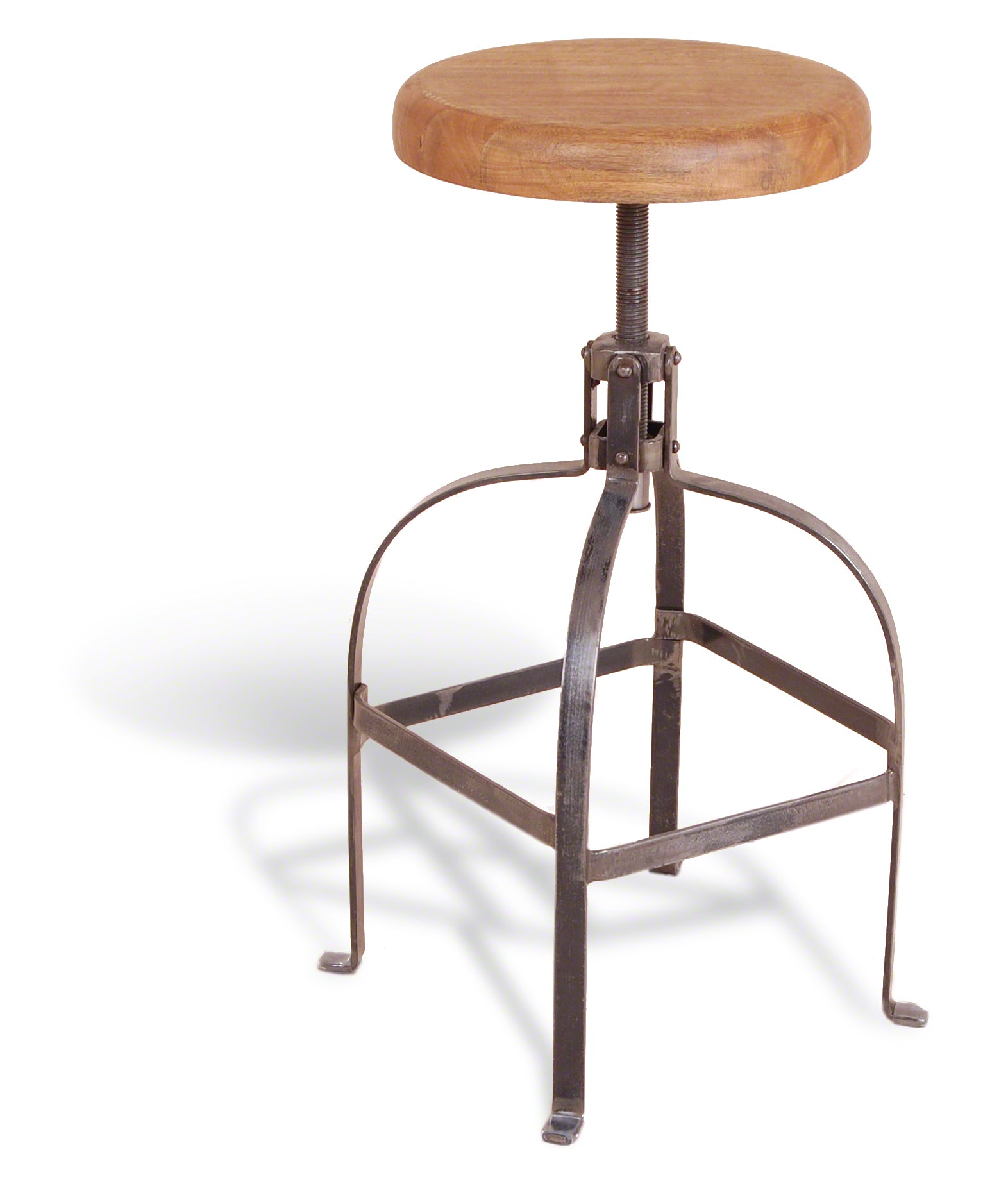 Industrial Vintage Dentist Adjustable Bar Stool