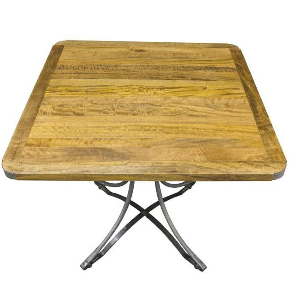 Industrial Vintage Square Cafe Table 60cm x 60cm