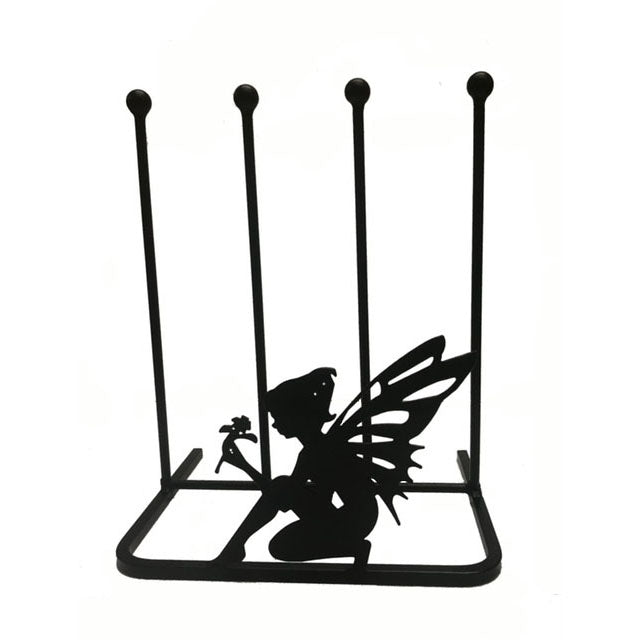 Sitting Fairy Two Pair Boot Rack