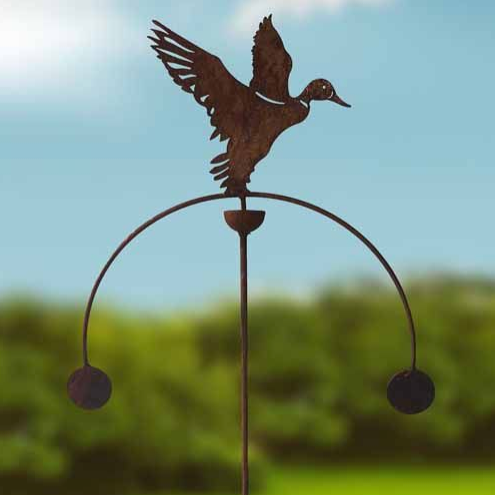 Duck Double Ball Wind Spinner/Rocker