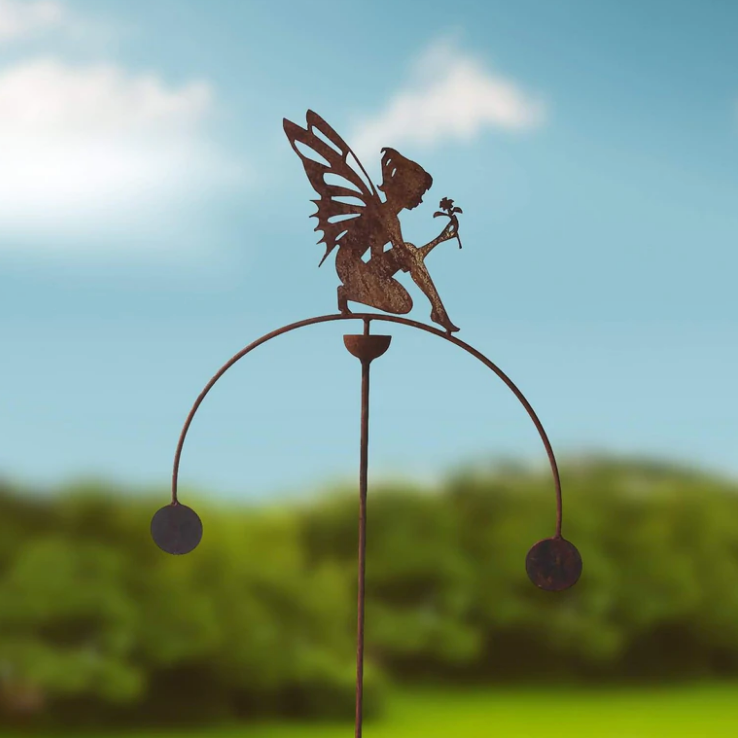 Fairy Double Ball Wind Spinner/Rocker