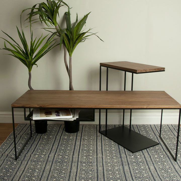 Selby Slim Coffee Table and Over Arm Lamp Table