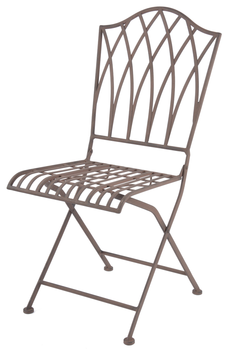Vintage Rectory Metal Folding Garden Chair